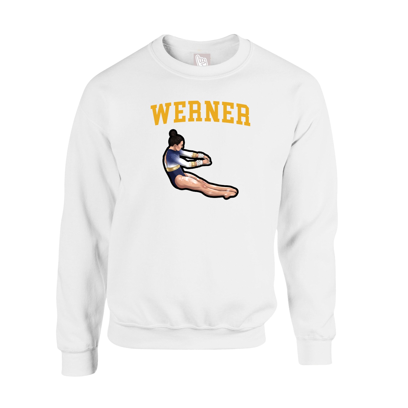 Fleece Crew — Shirsey in White