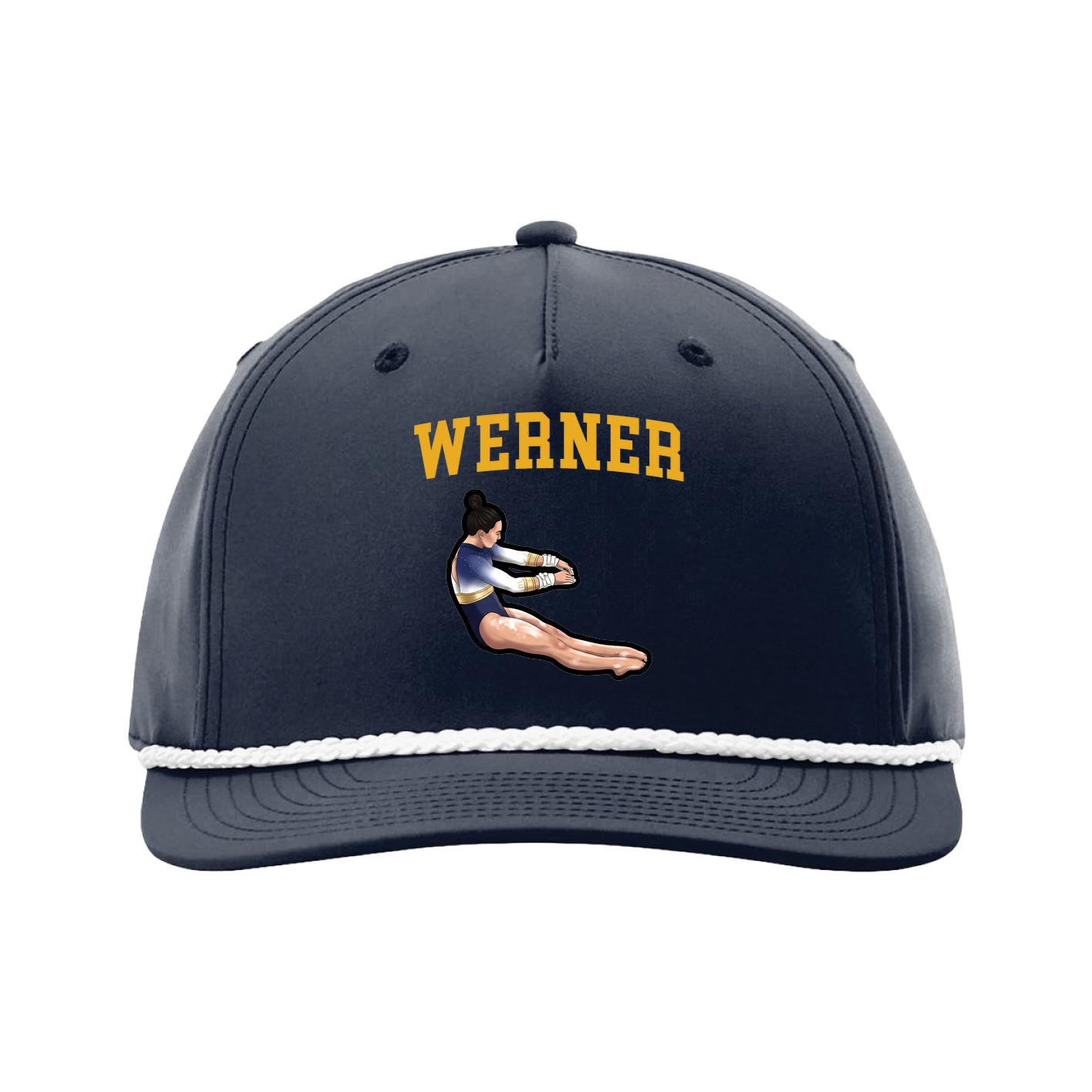Five-Panel Classic Rope Cap — Shirsey in Navy
