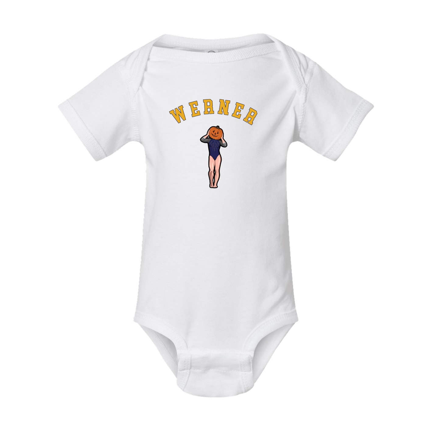 Baby Onesie — Shirsey Arch in White