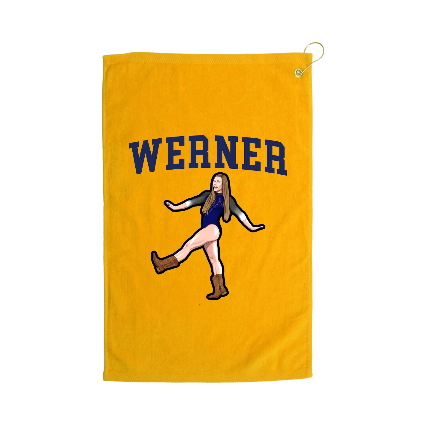 Golf Towel — Shirsey in Gold