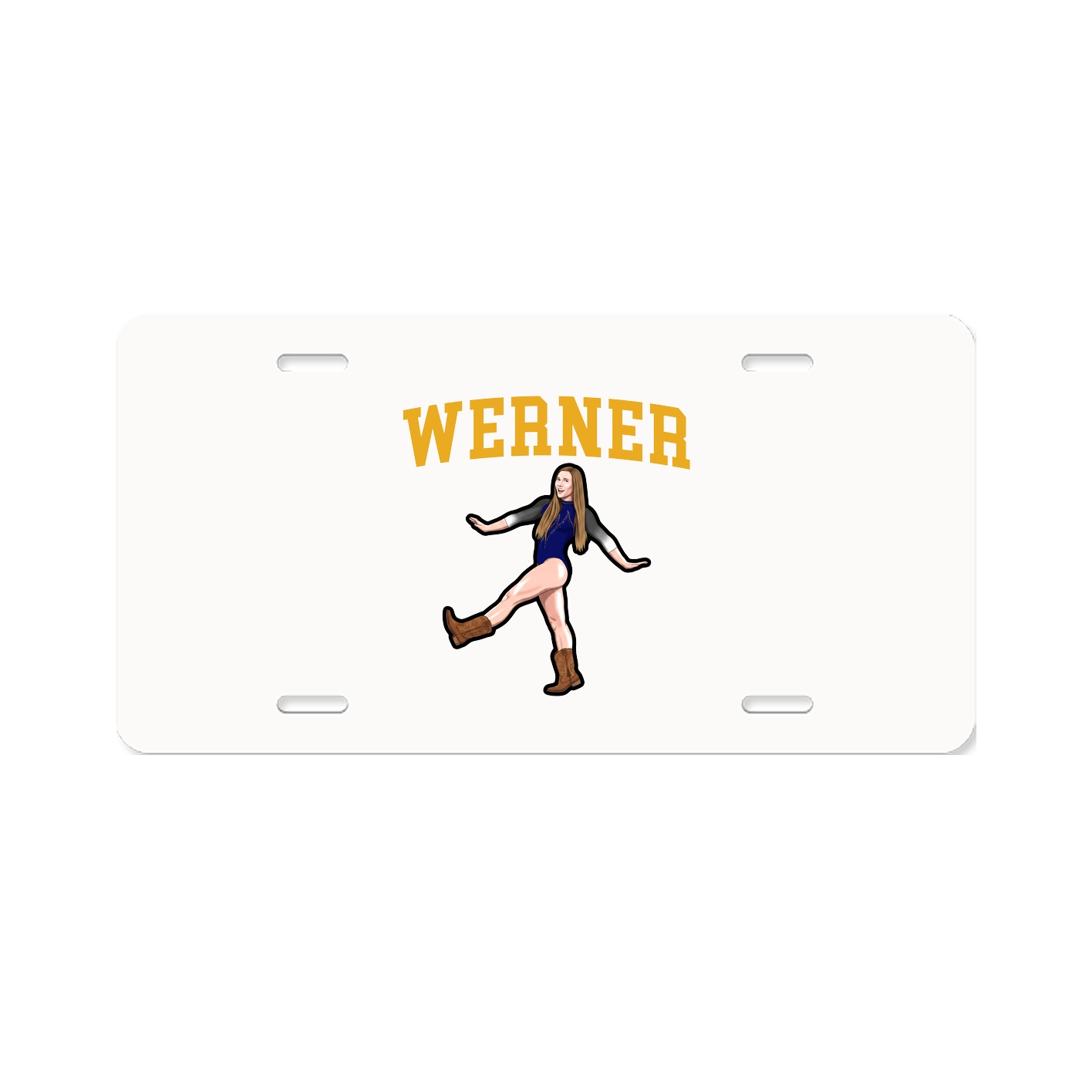 License Plate — Shirsey in Classic