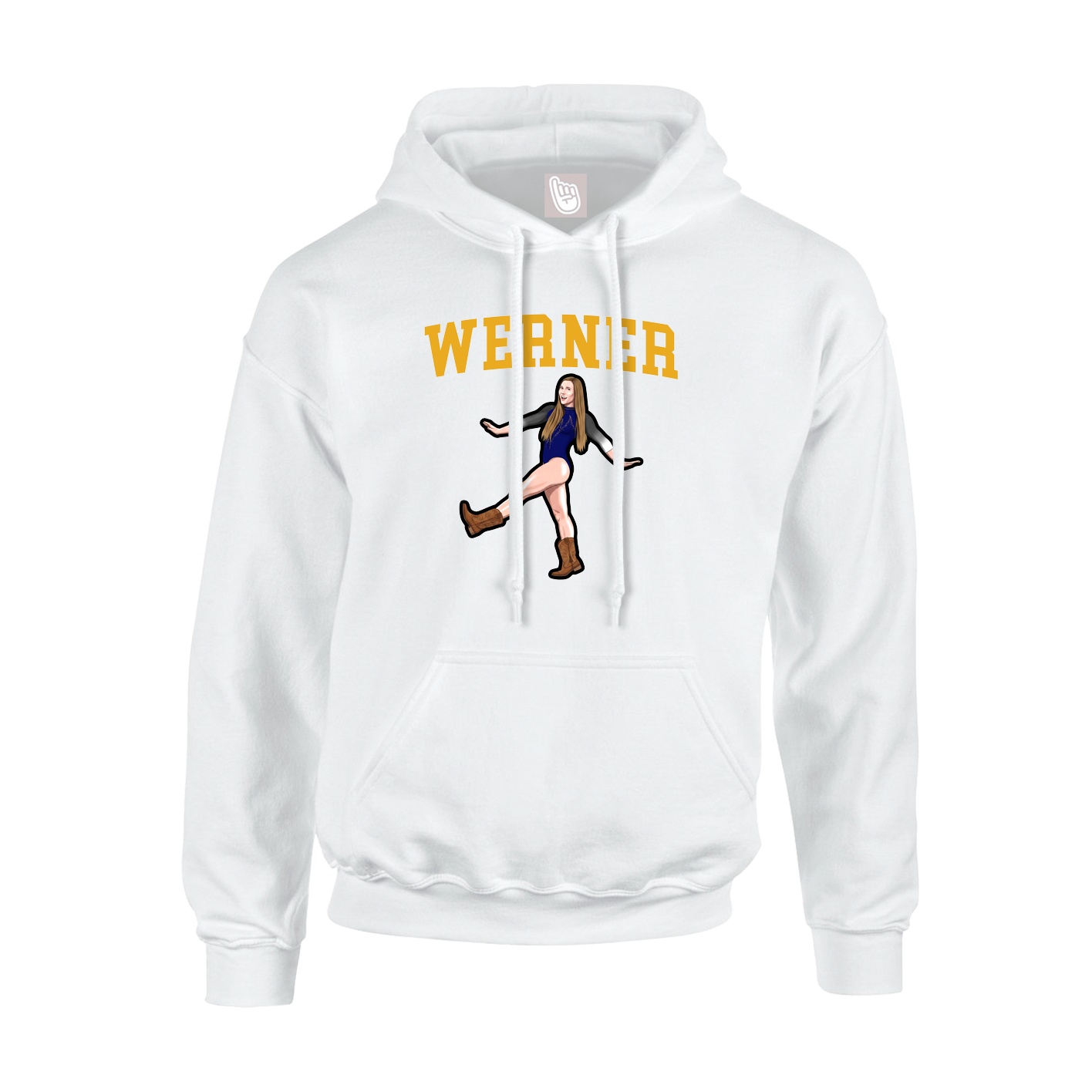 Youth Hoodie — Shirsey in White