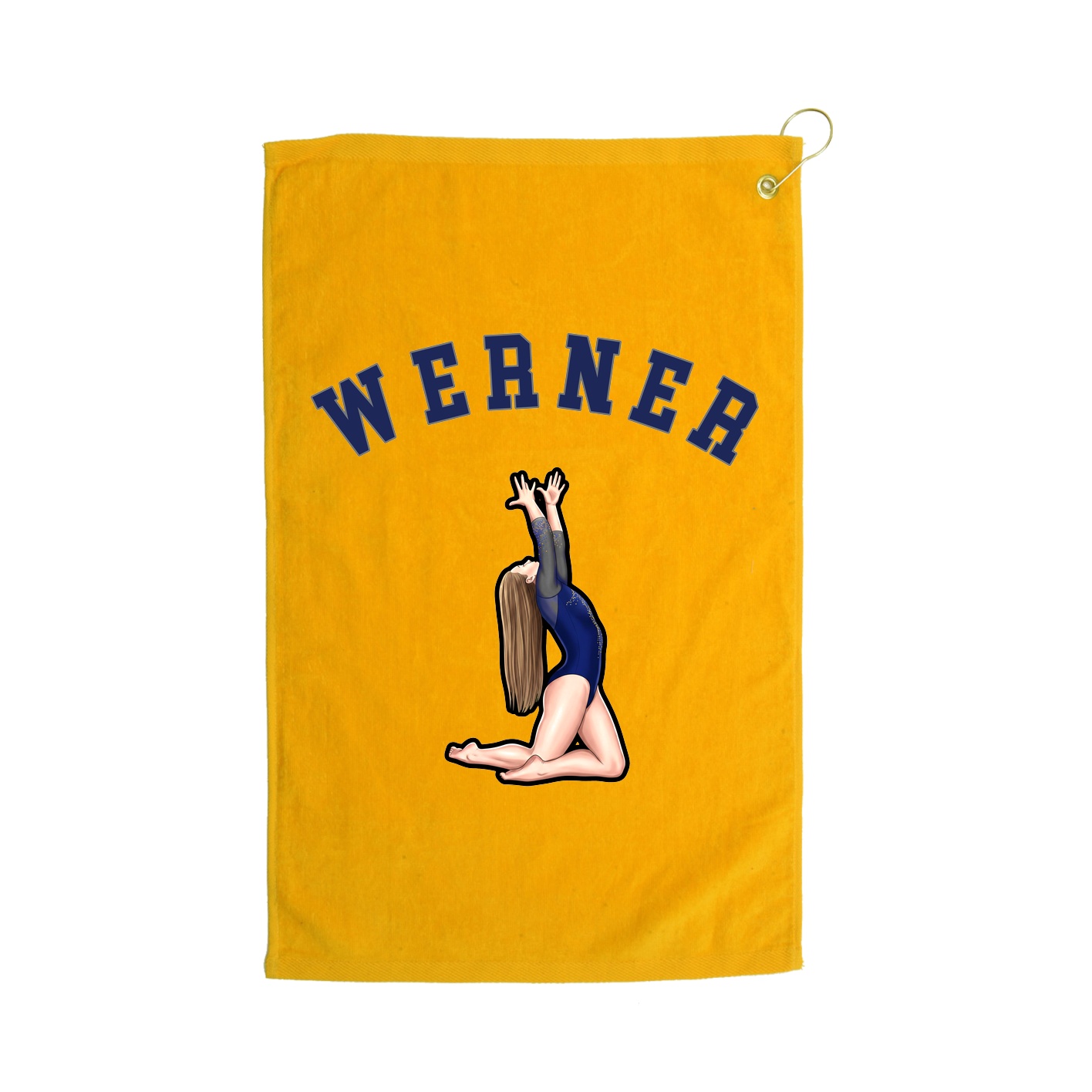 Golf Towel — Shirsey Arch in Gold
