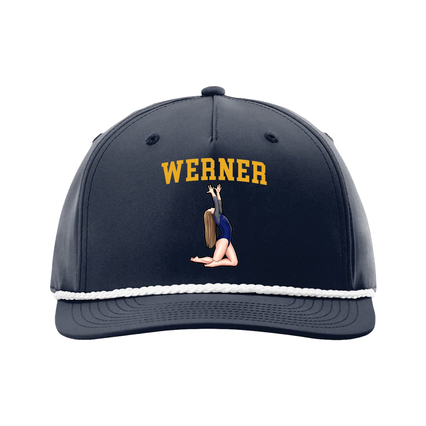 Five-Panel Classic Rope Cap — Shirsey in Navy