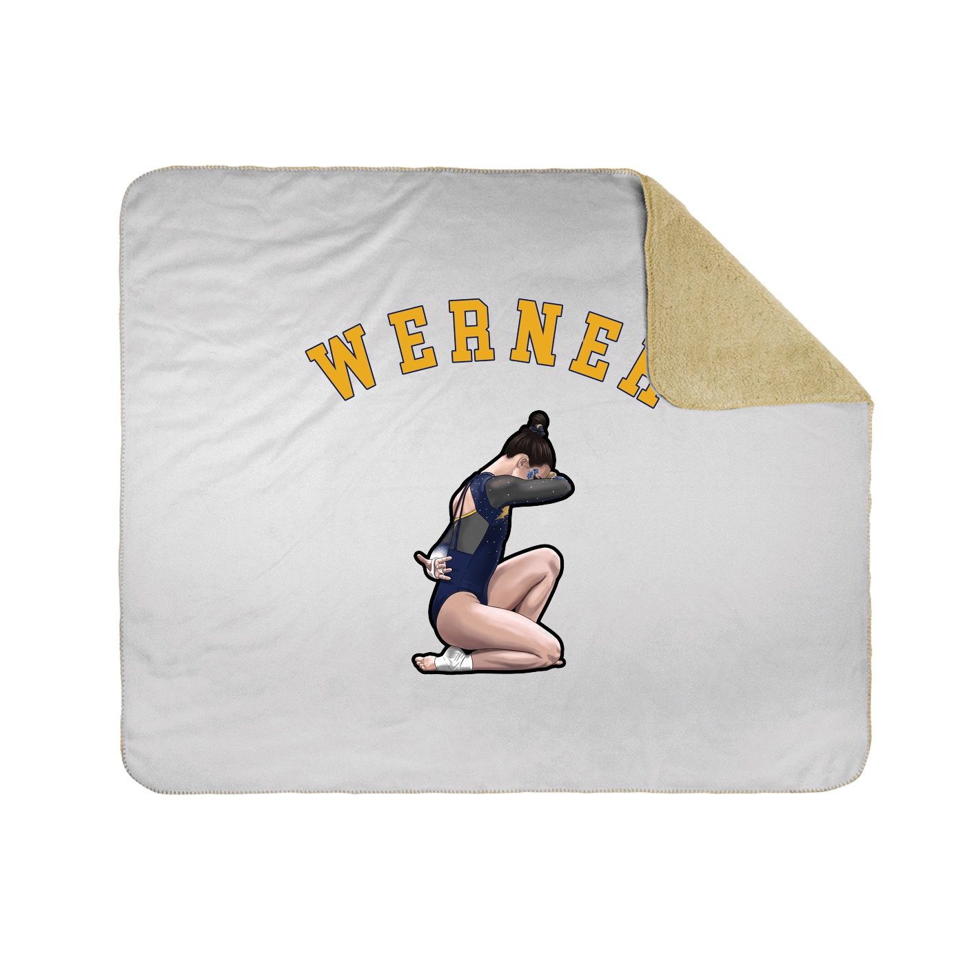 Throw Blanket — Shirsey Arch in White