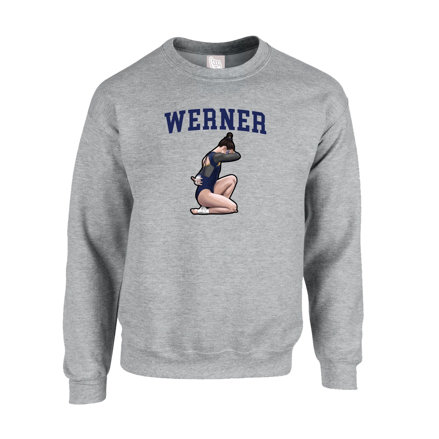 Fleece Crew — Shirsey in Grey