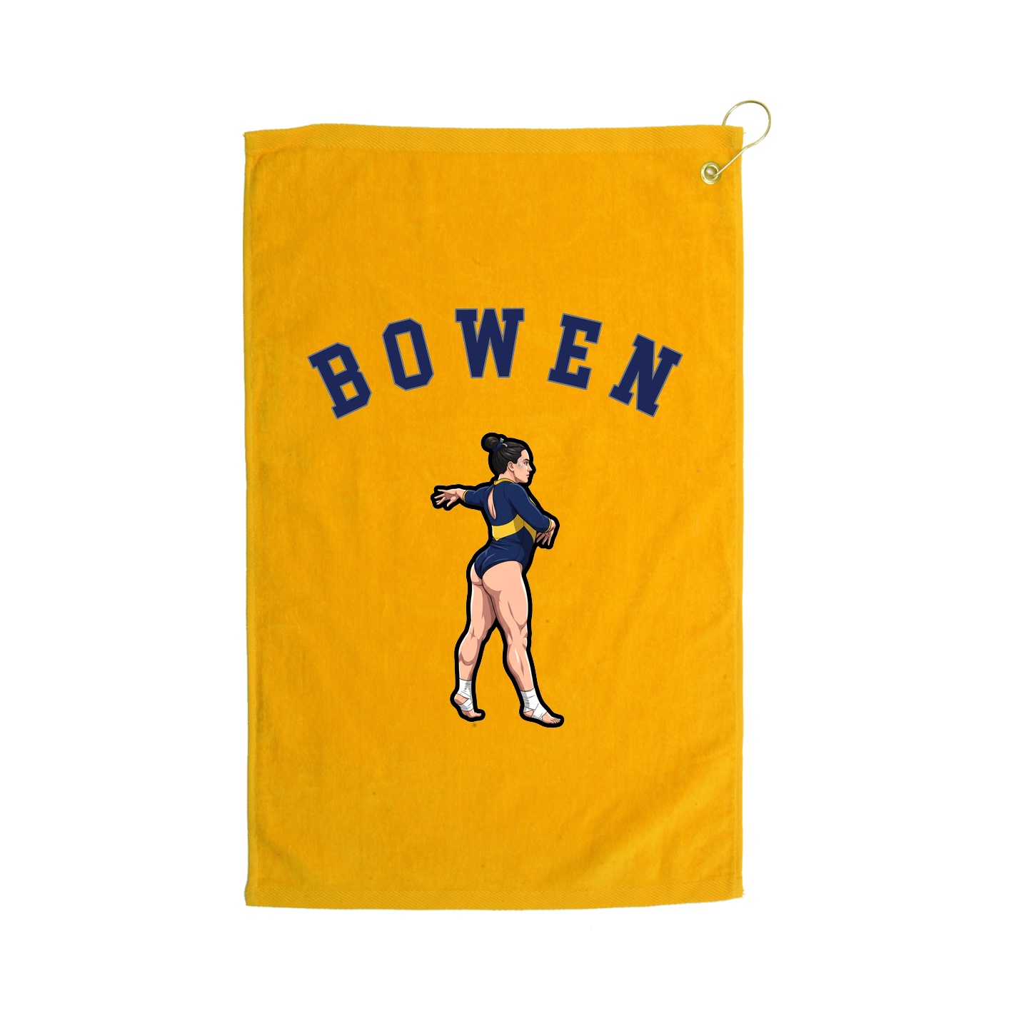 Golf Towel — Shirsey Arch in Gold