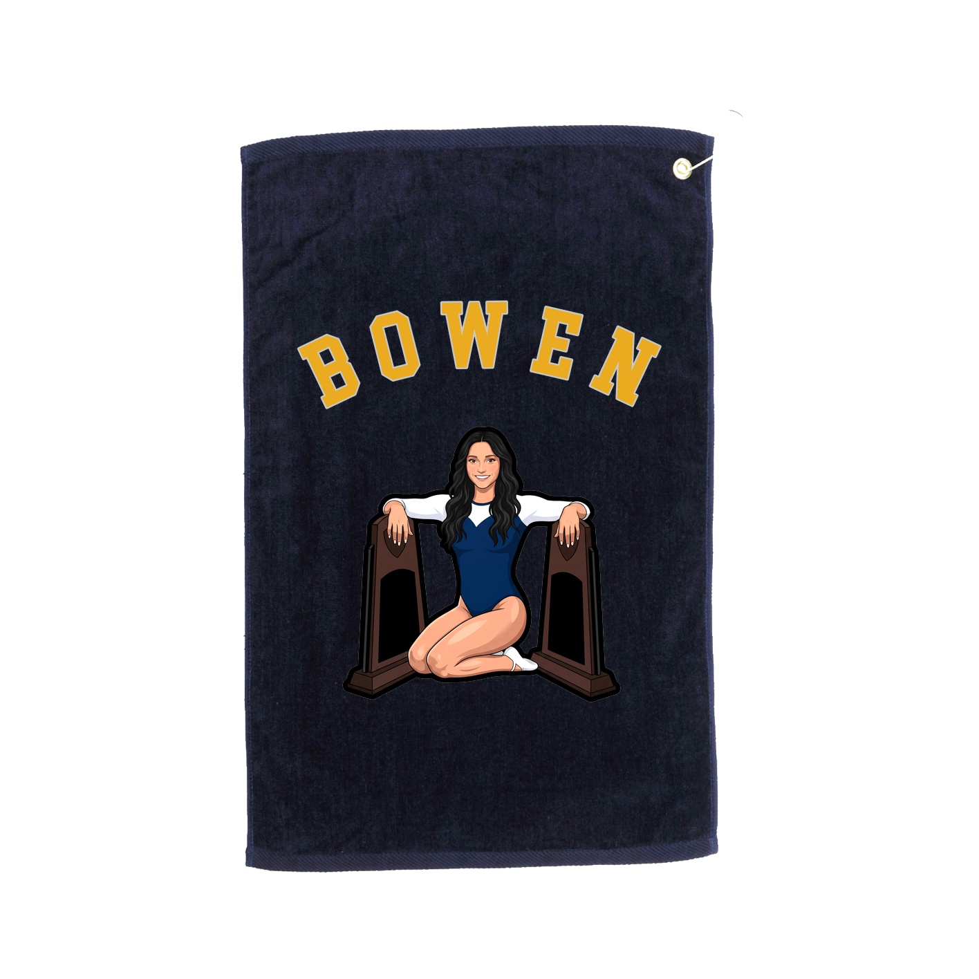 Golf Towel — Shirsey Arch in Navy