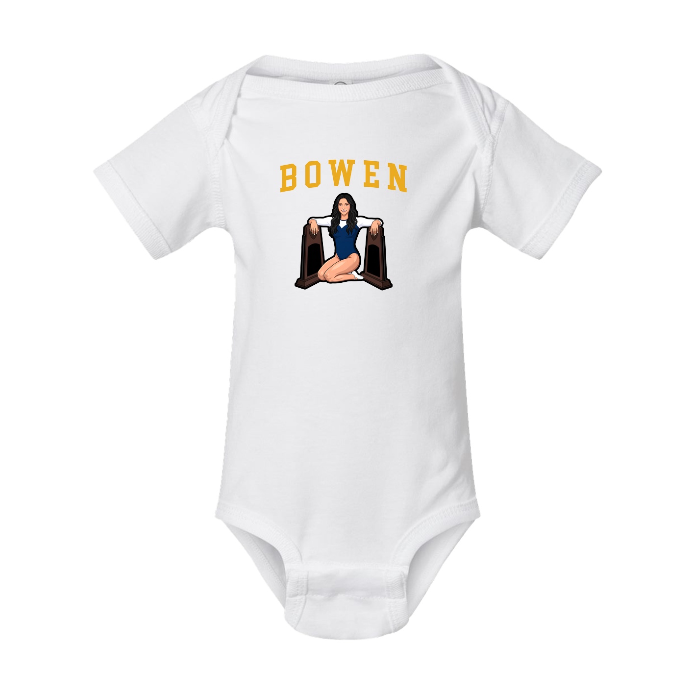 Baby Onesie — Shirsey in White