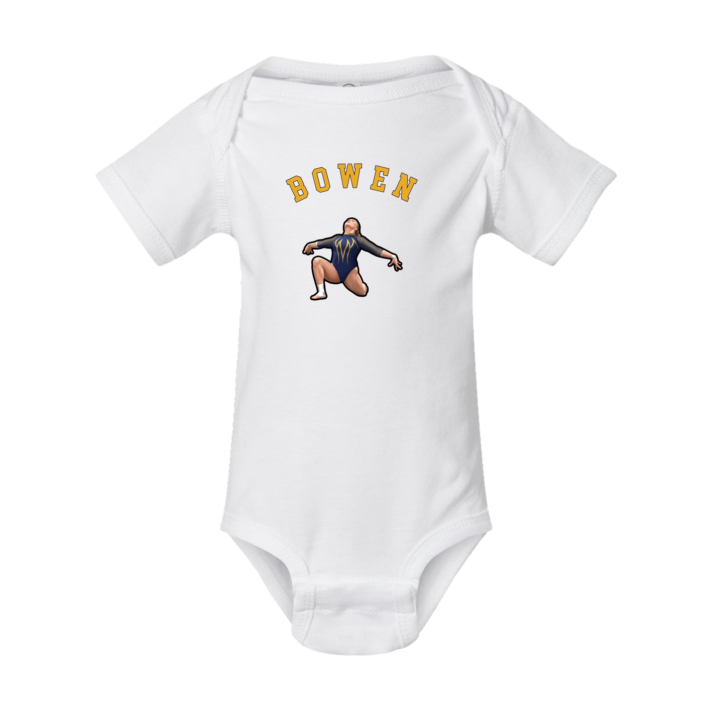 Baby Onesie — Shirsey Arch in White