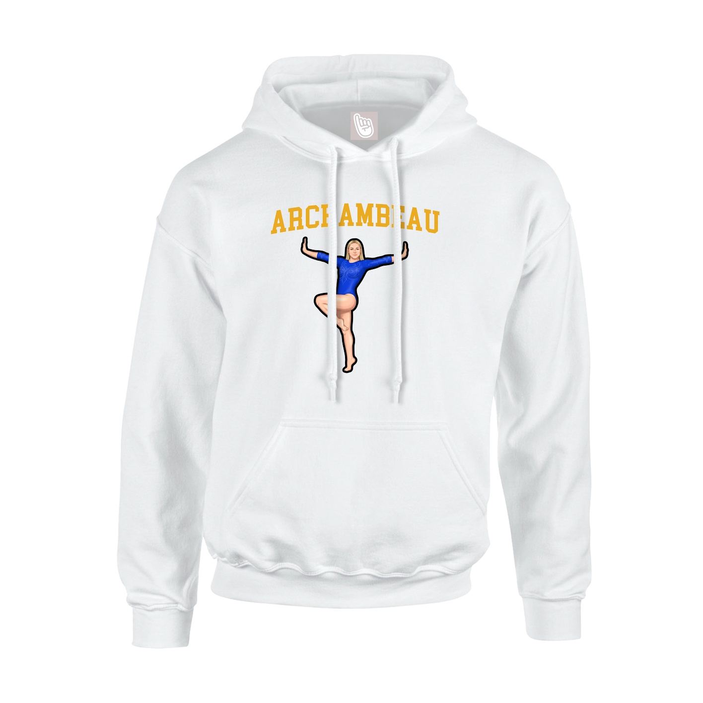 Hoodie — Shirsey in White