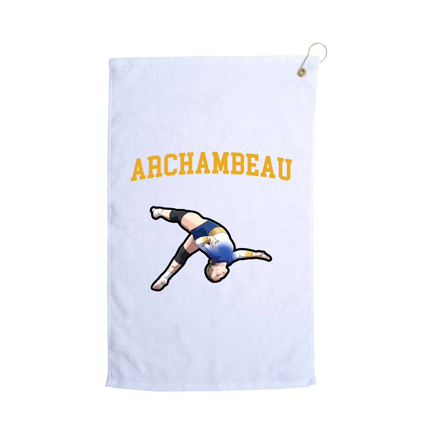 Golf Towel — Shirsey in White