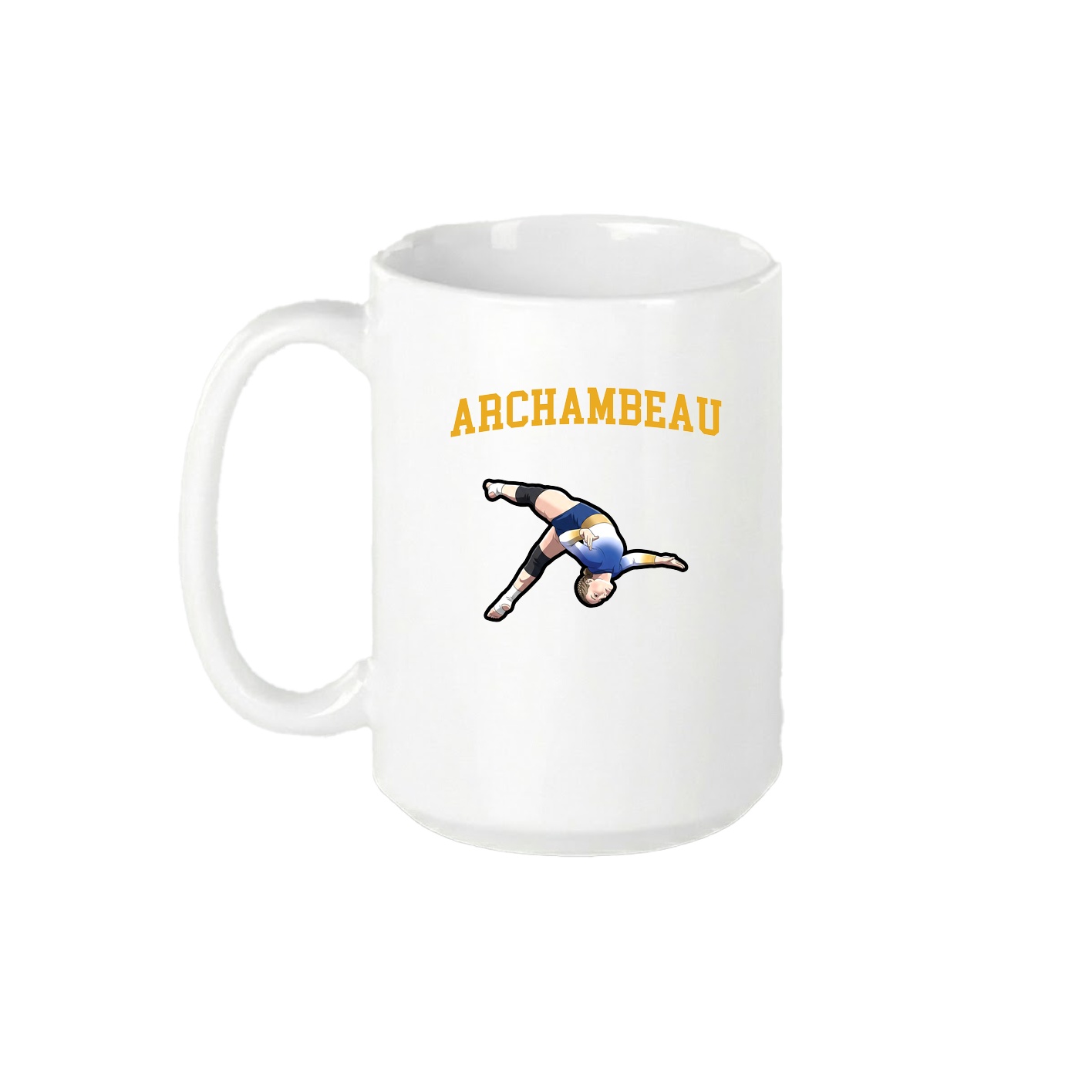 15oz Coffee Mug — Shirsey in White
