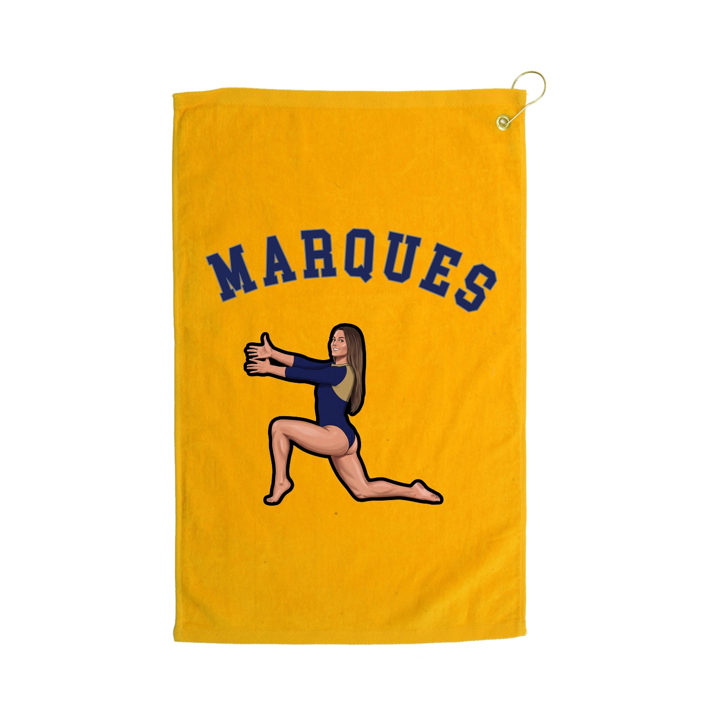 Golf Towel — Shirsey Arch in Gold