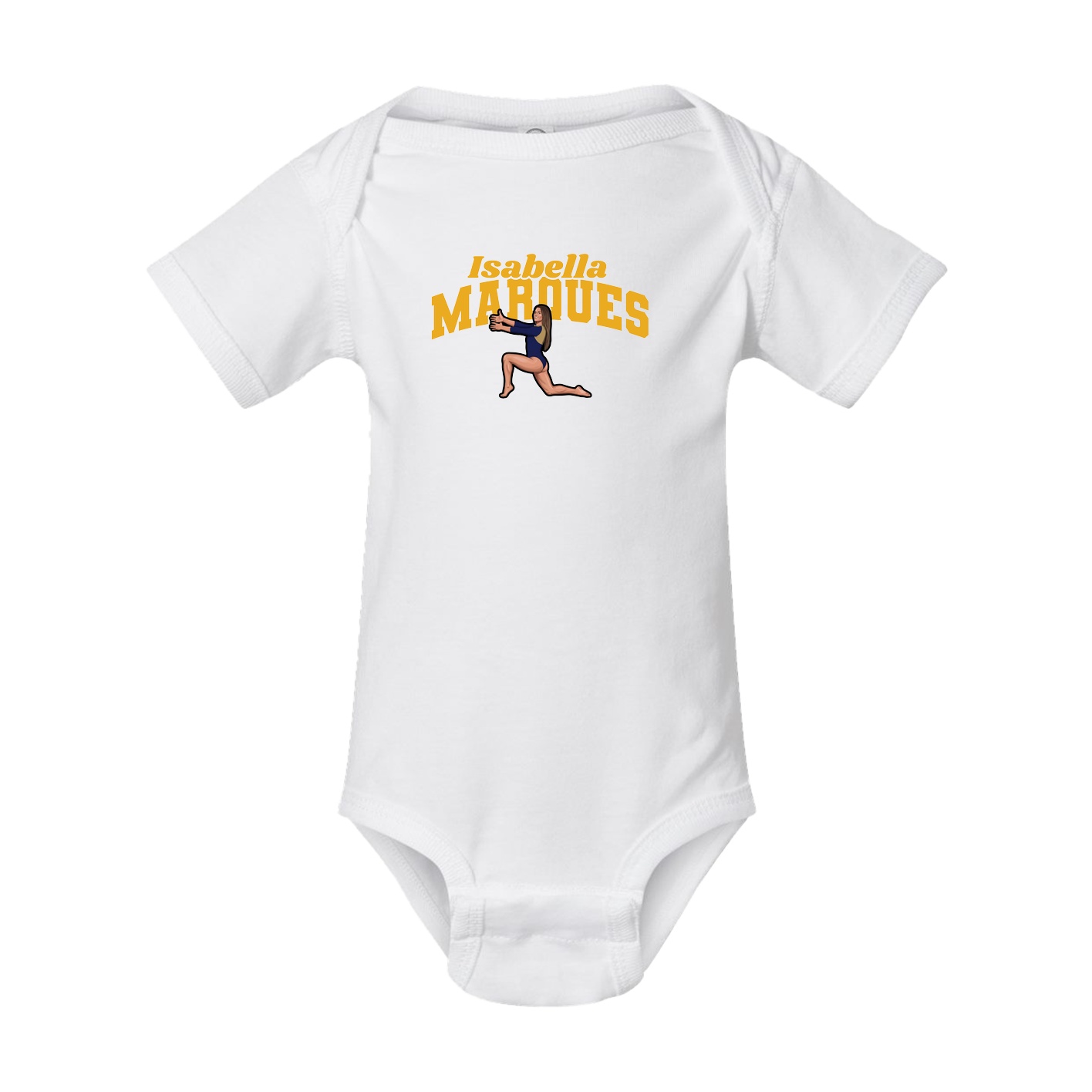 Baby Onesie — Signature Arch in White