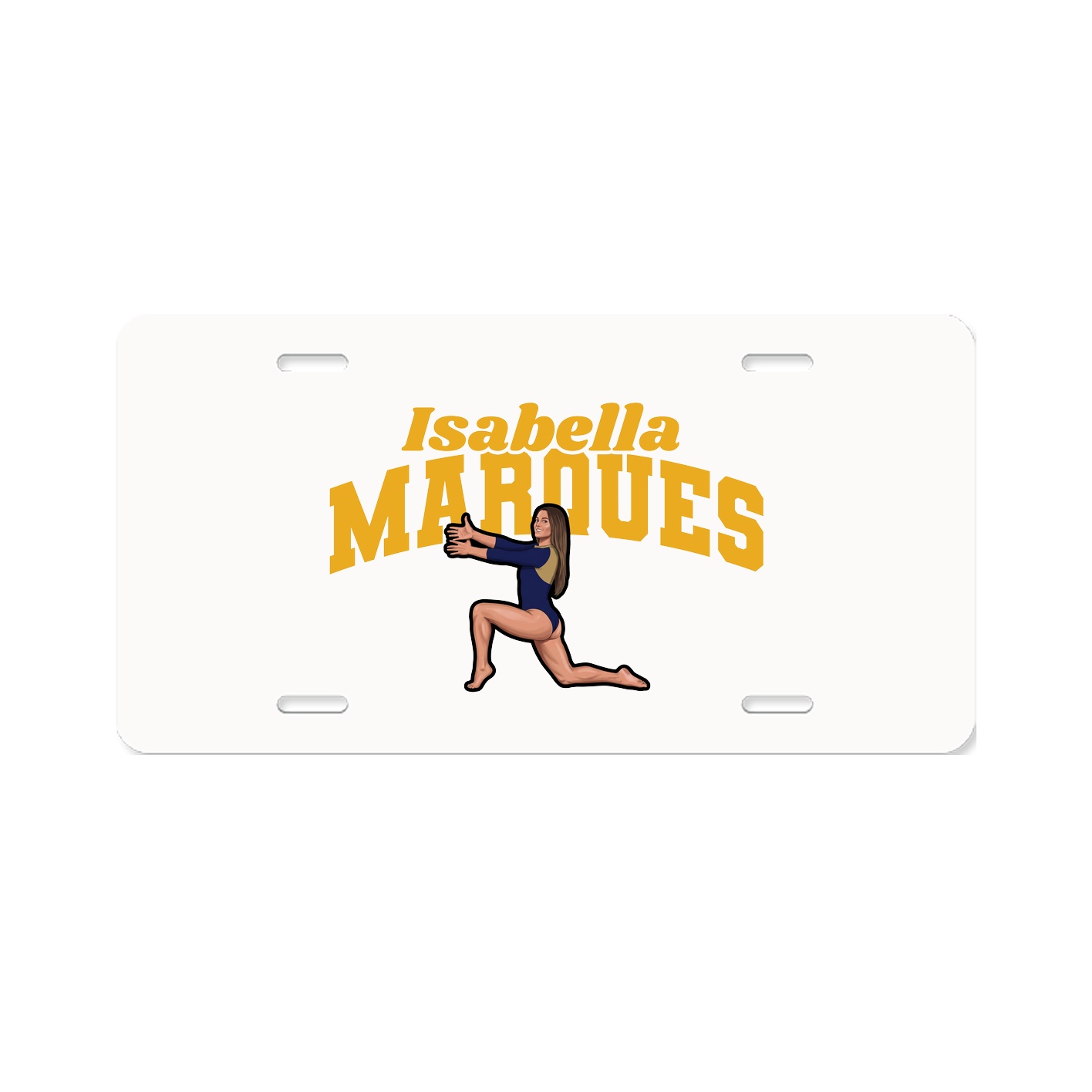 License Plate — Signature Arch in Classic