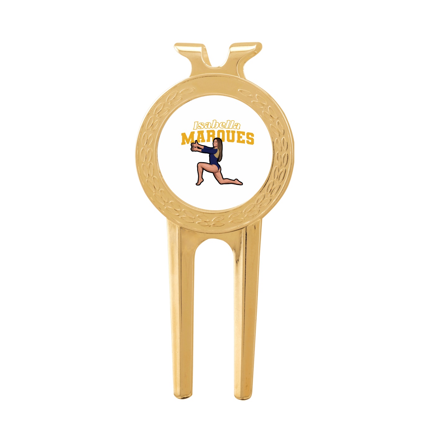Divot Tool with Ball Marker — Name Arch in Classic