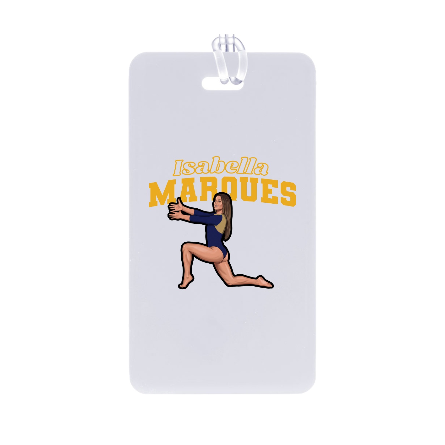 Bag Tag — Name Arch in Classic