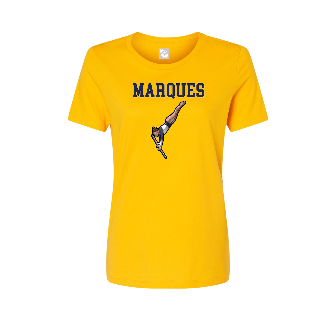Fitted Women's Tee — Shirsey in Gold