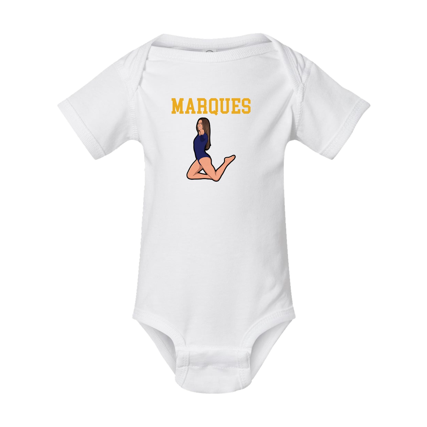 Baby Onesie — Shirsey in White
