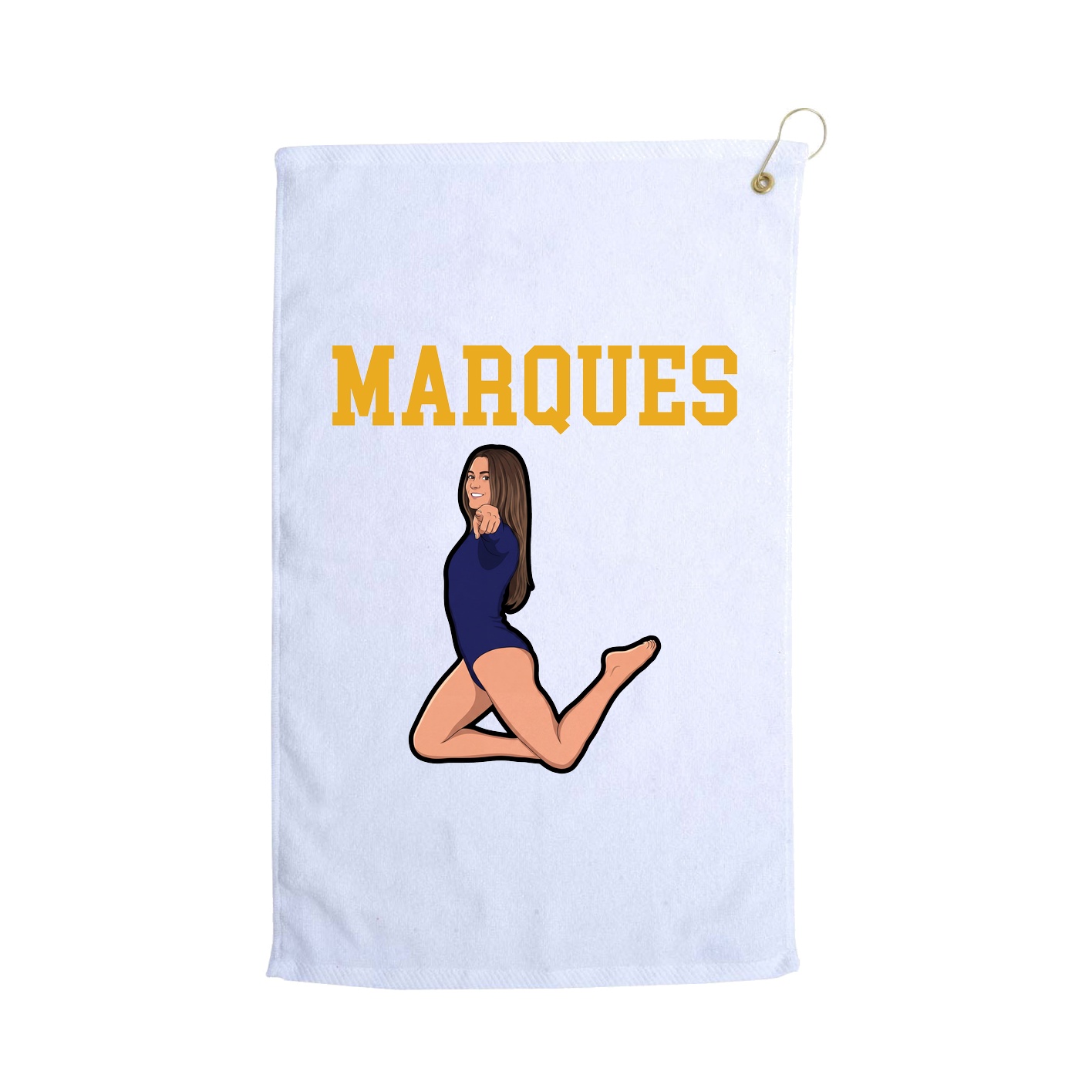 Golf Towel — Shirsey in White