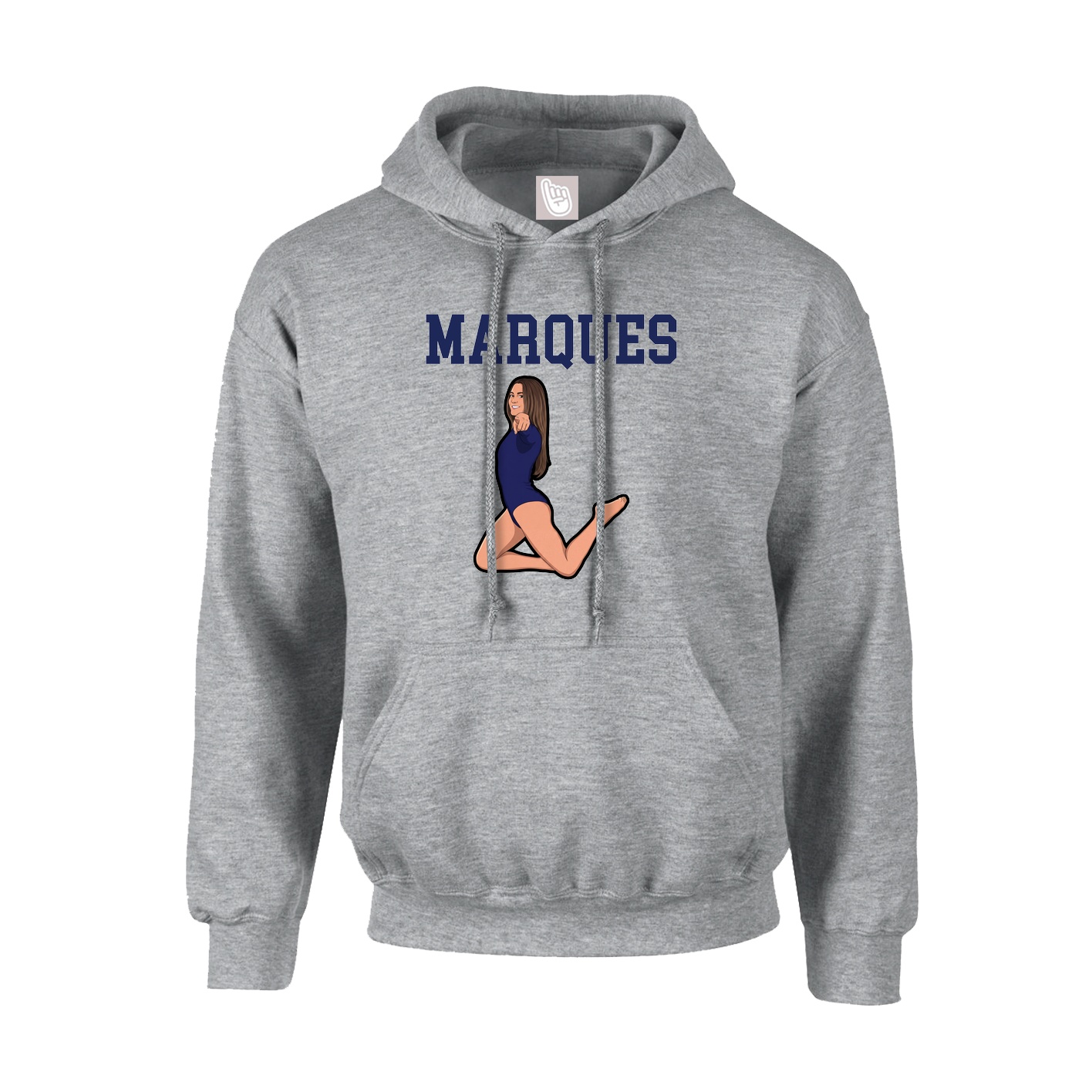 Hoodie — Shirsey in Grey