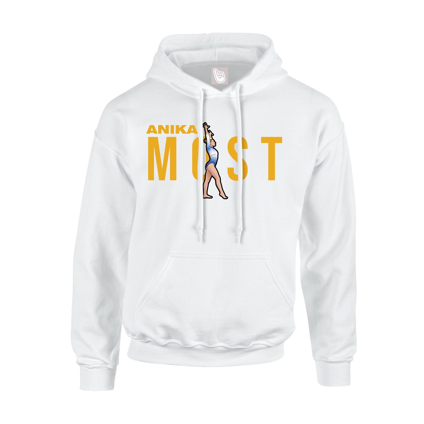 Hoodie — Player Name in White