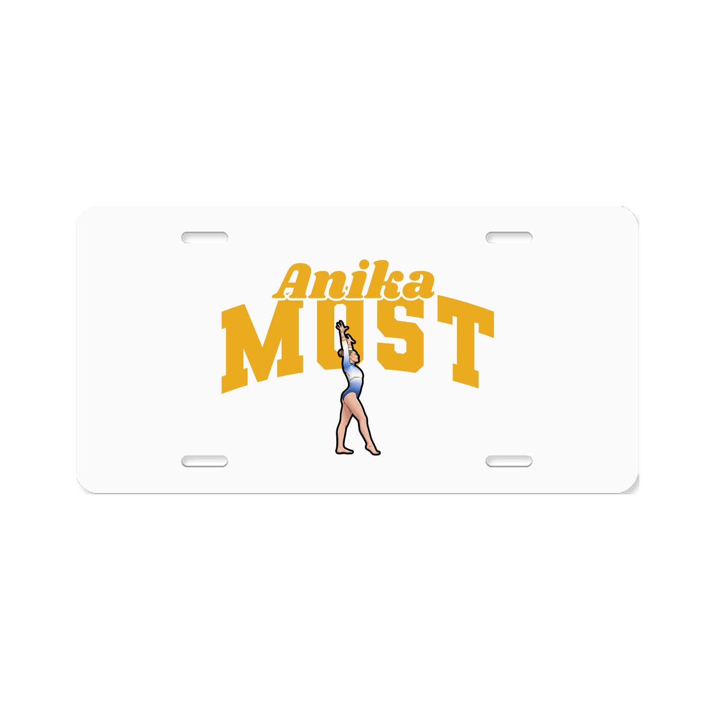 License Plate — Signature Arch in Classic