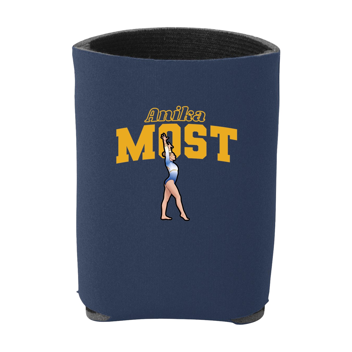 Can Holder — Name Arch in Navy