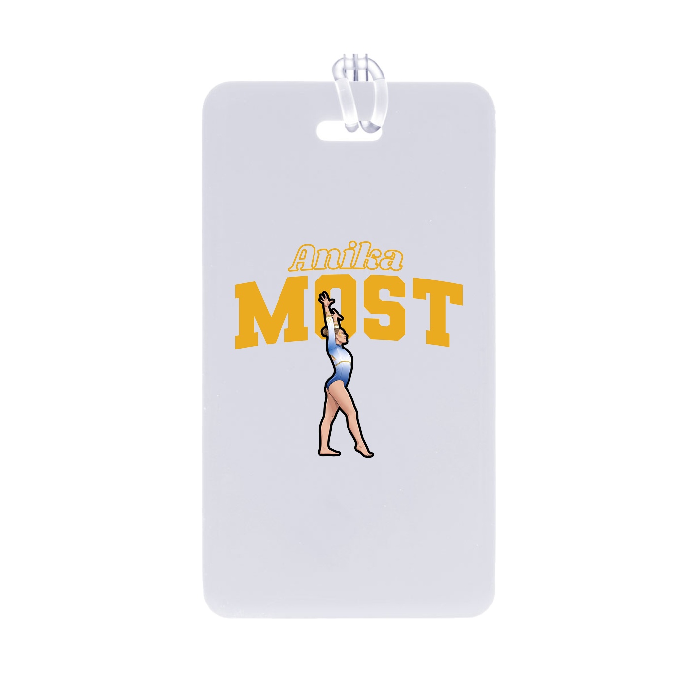 Bag Tag — Name Arch in Classic