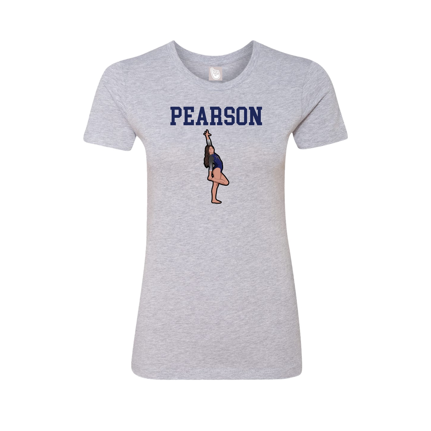 Fitted Women's Tee — Shirsey in Grey