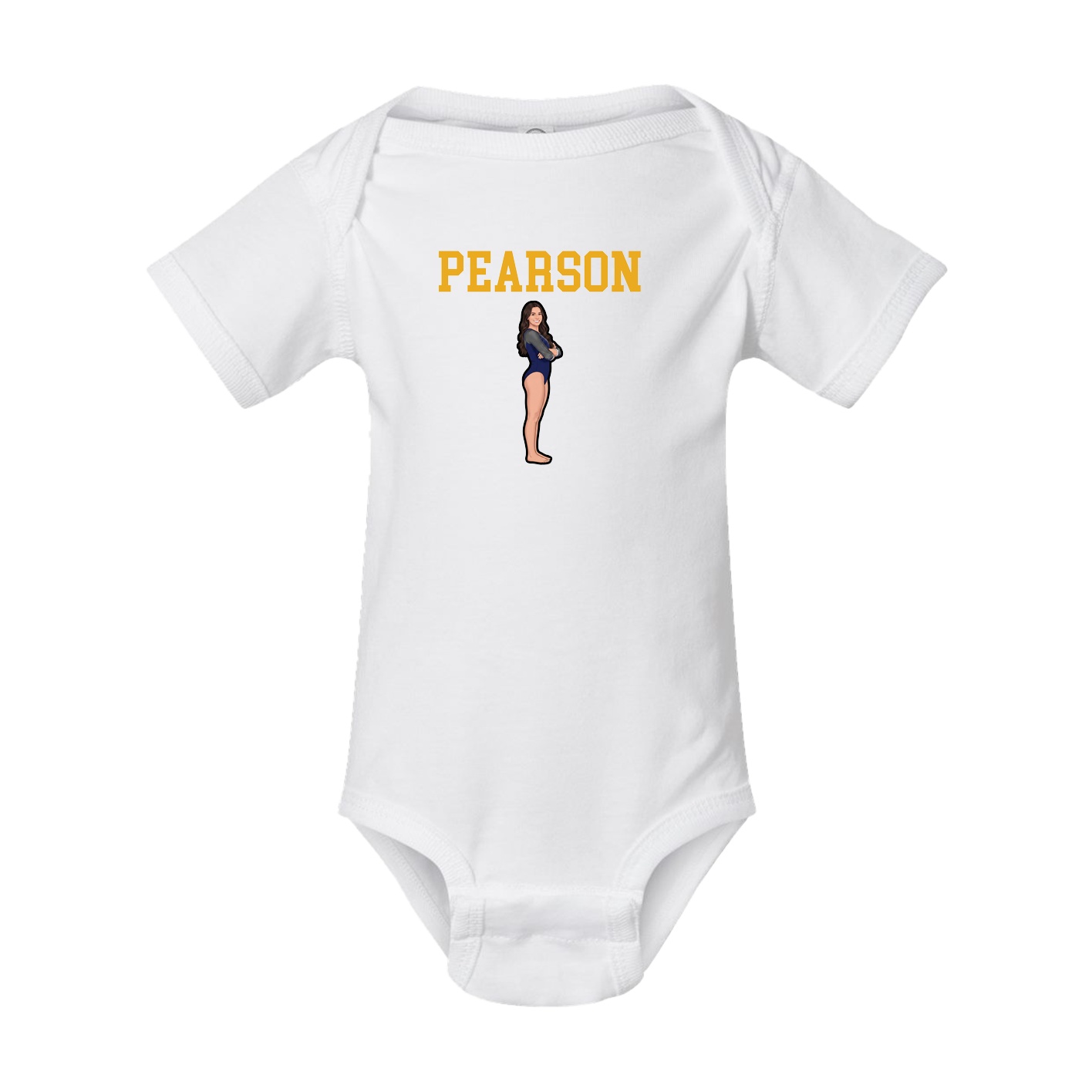 Baby Onesie — Shirsey in White