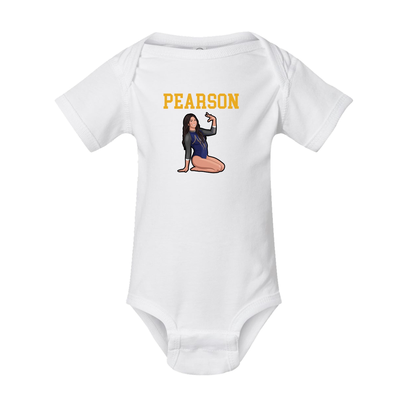 Baby Onesie — Shirsey in White