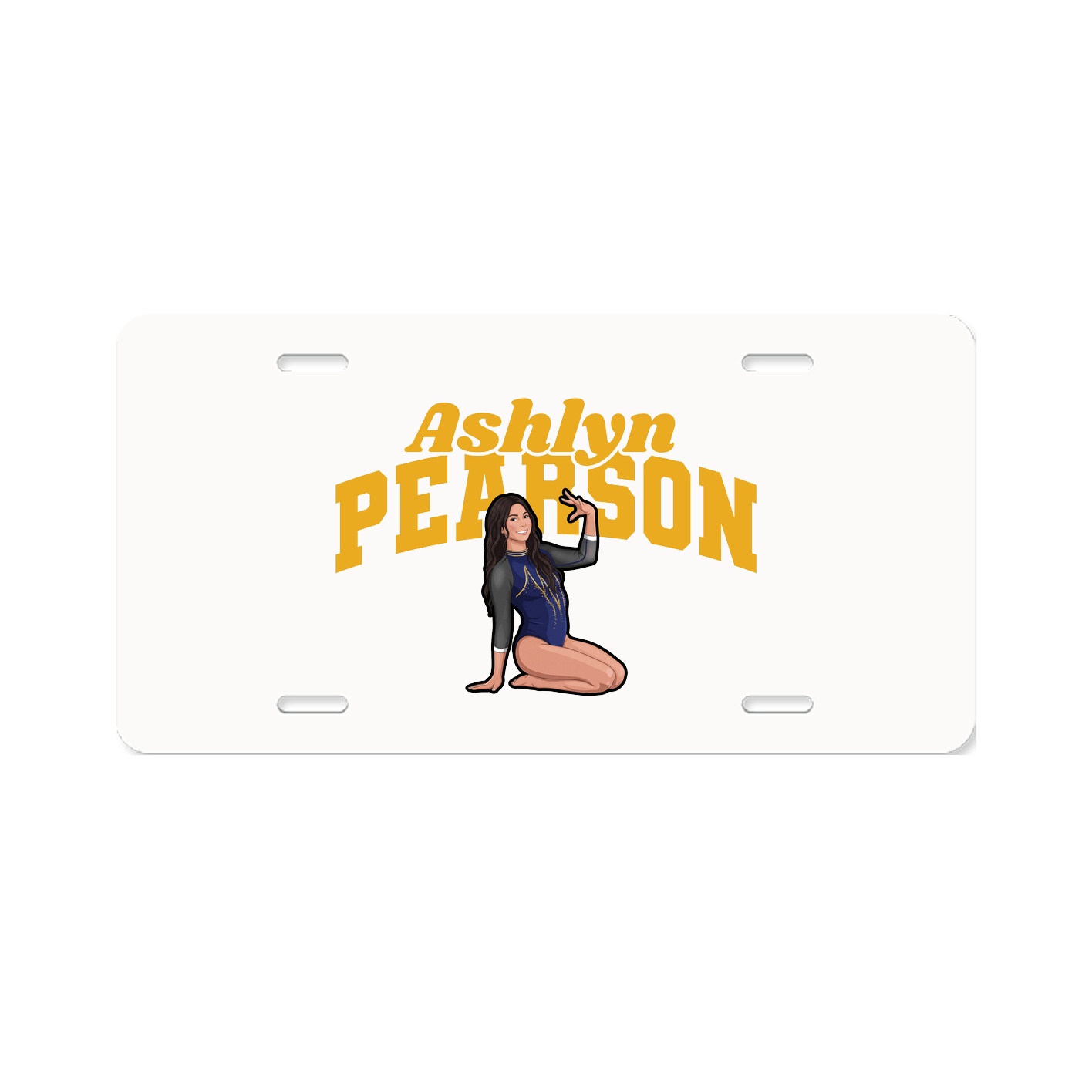 License Plate — Signature Arch in Classic