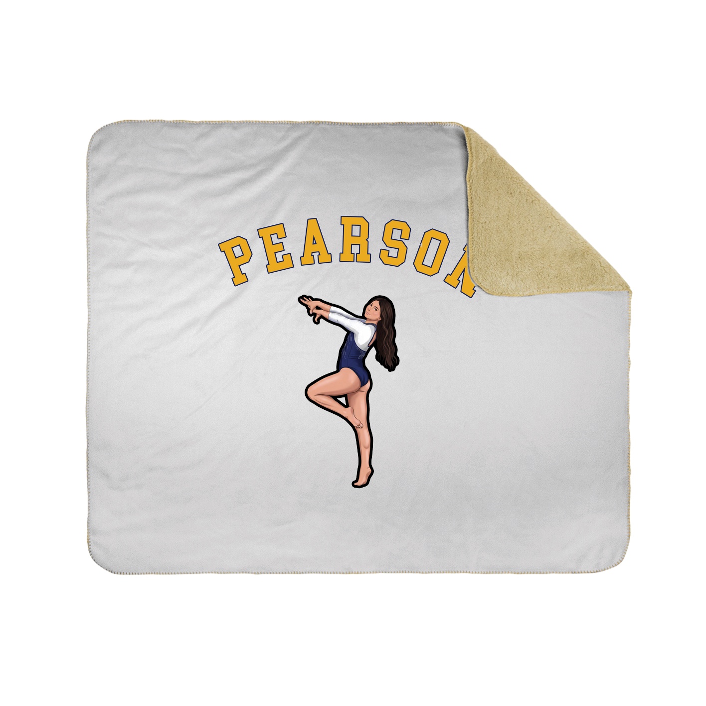 Throw Blanket — Shirsey Arch in White