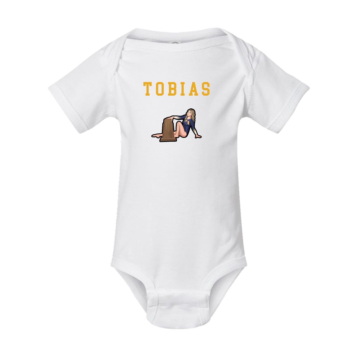 Baby Onesie — Shirsey in White