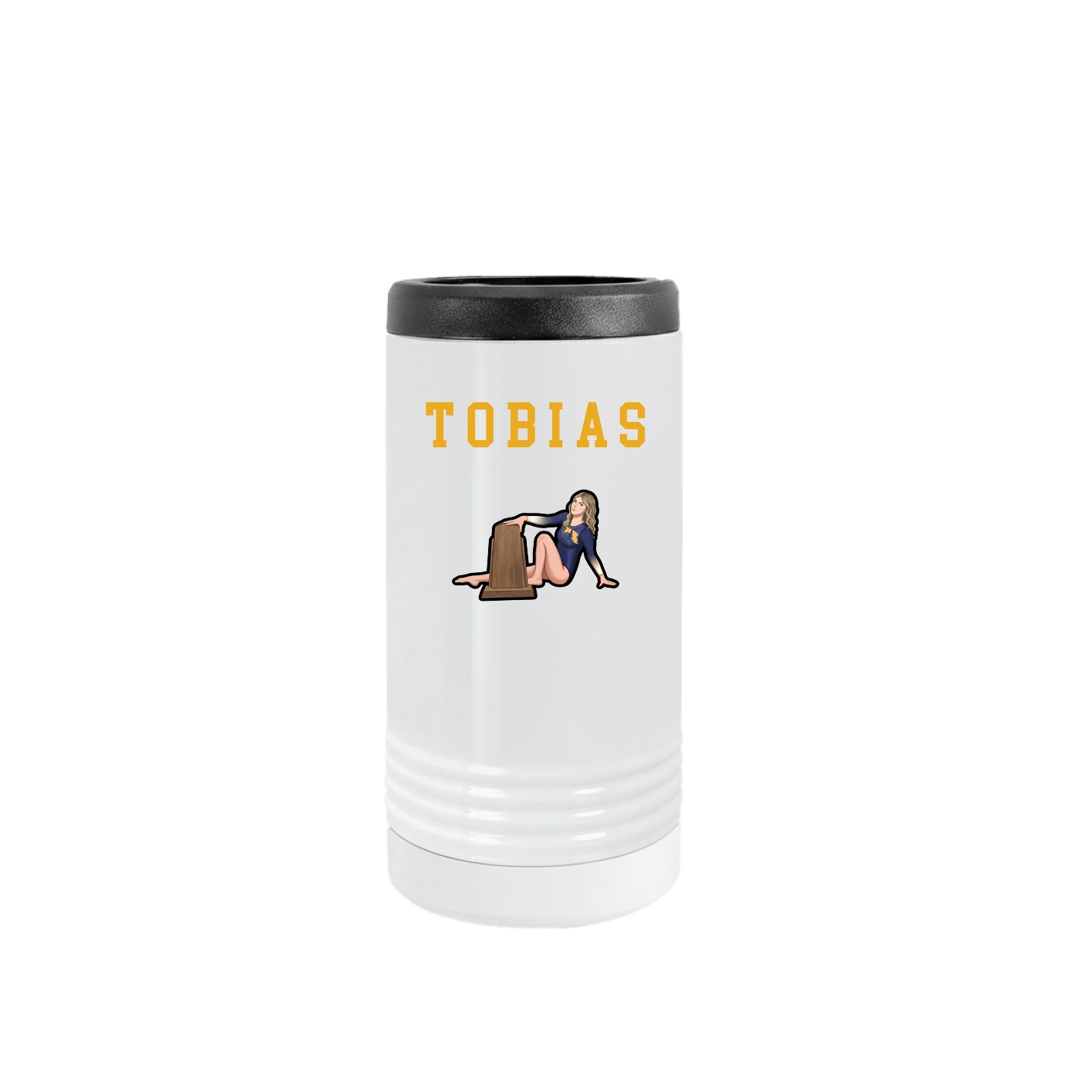 Slim Beverage Holder — Shirsey in White