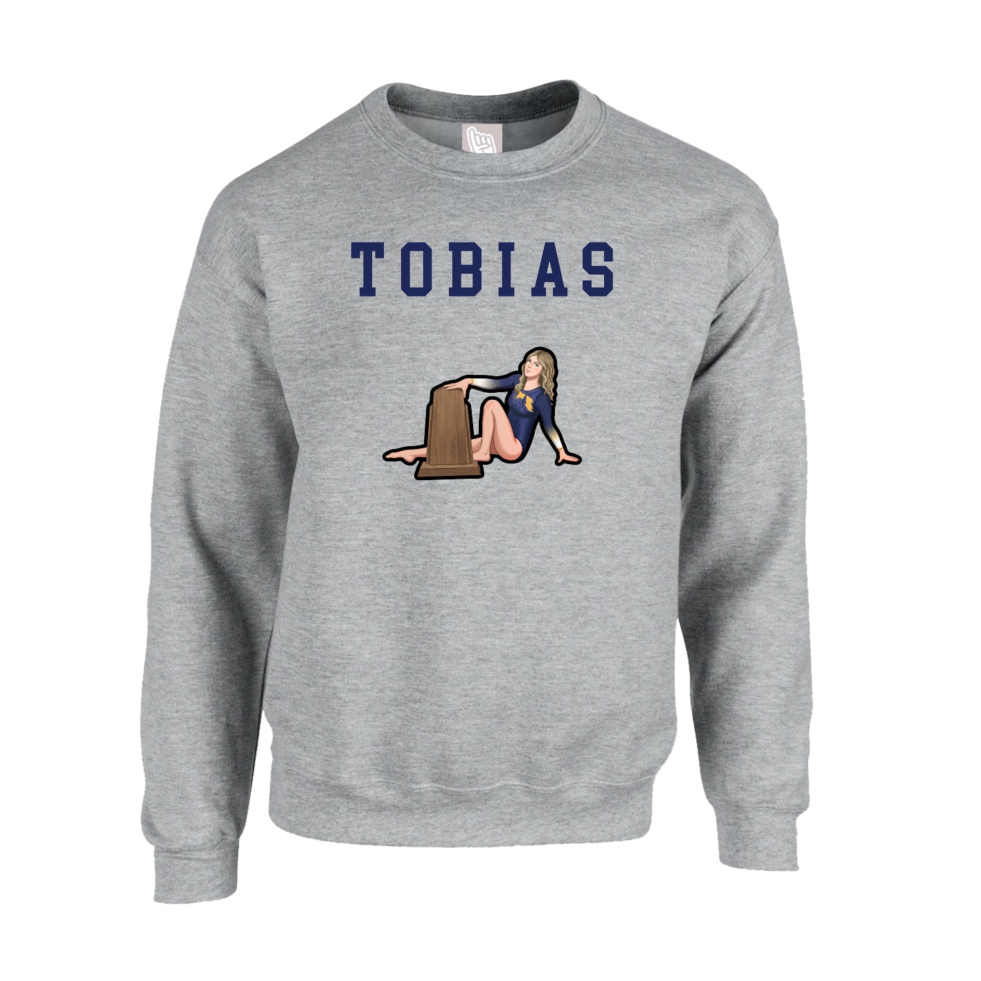 Fleece Crew — Shirsey in Grey