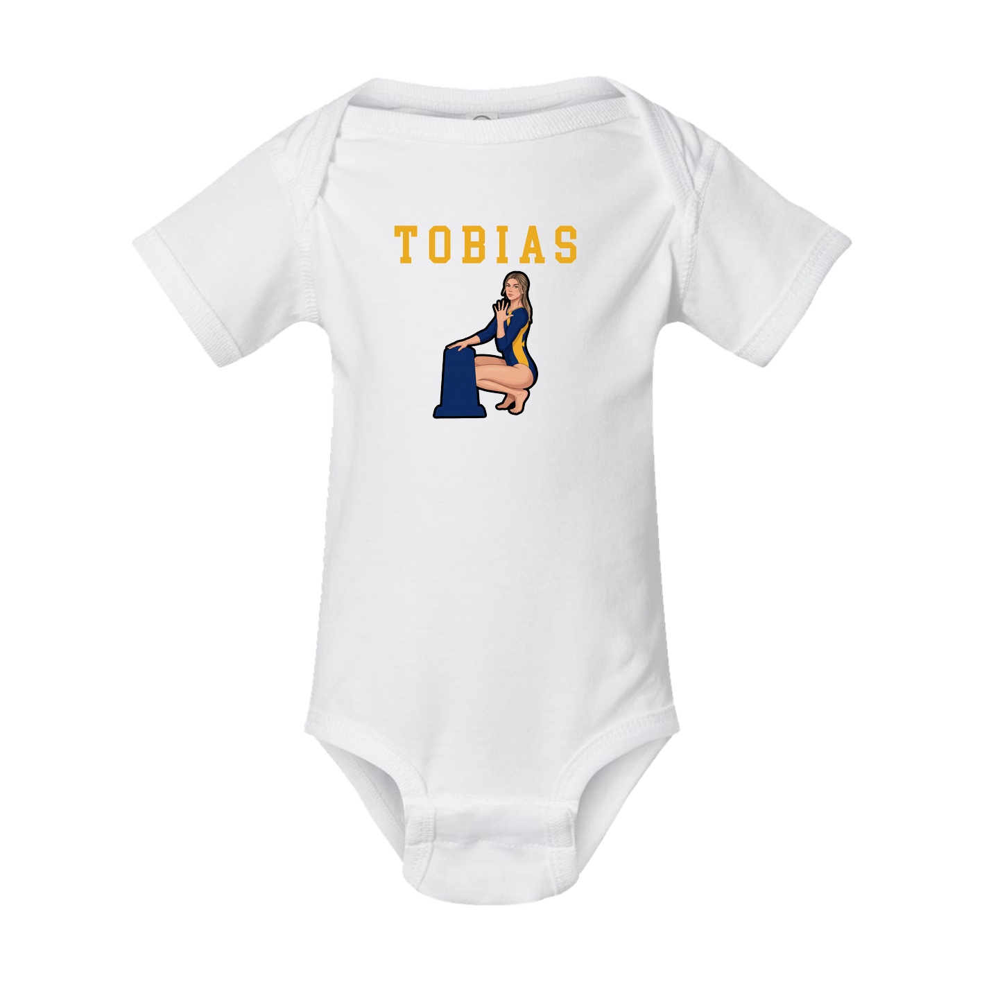 Baby Onesie — Shirsey in White