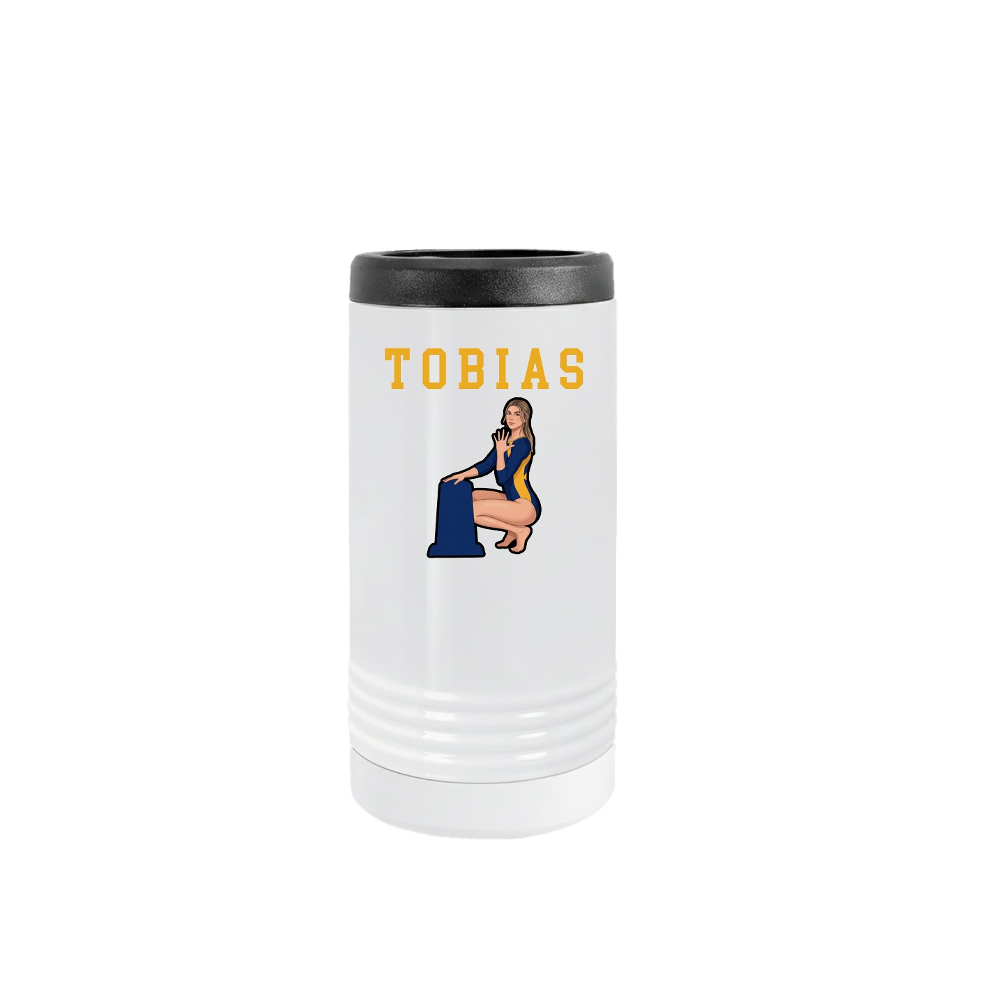 Slim Beverage Holder — Shirsey in White