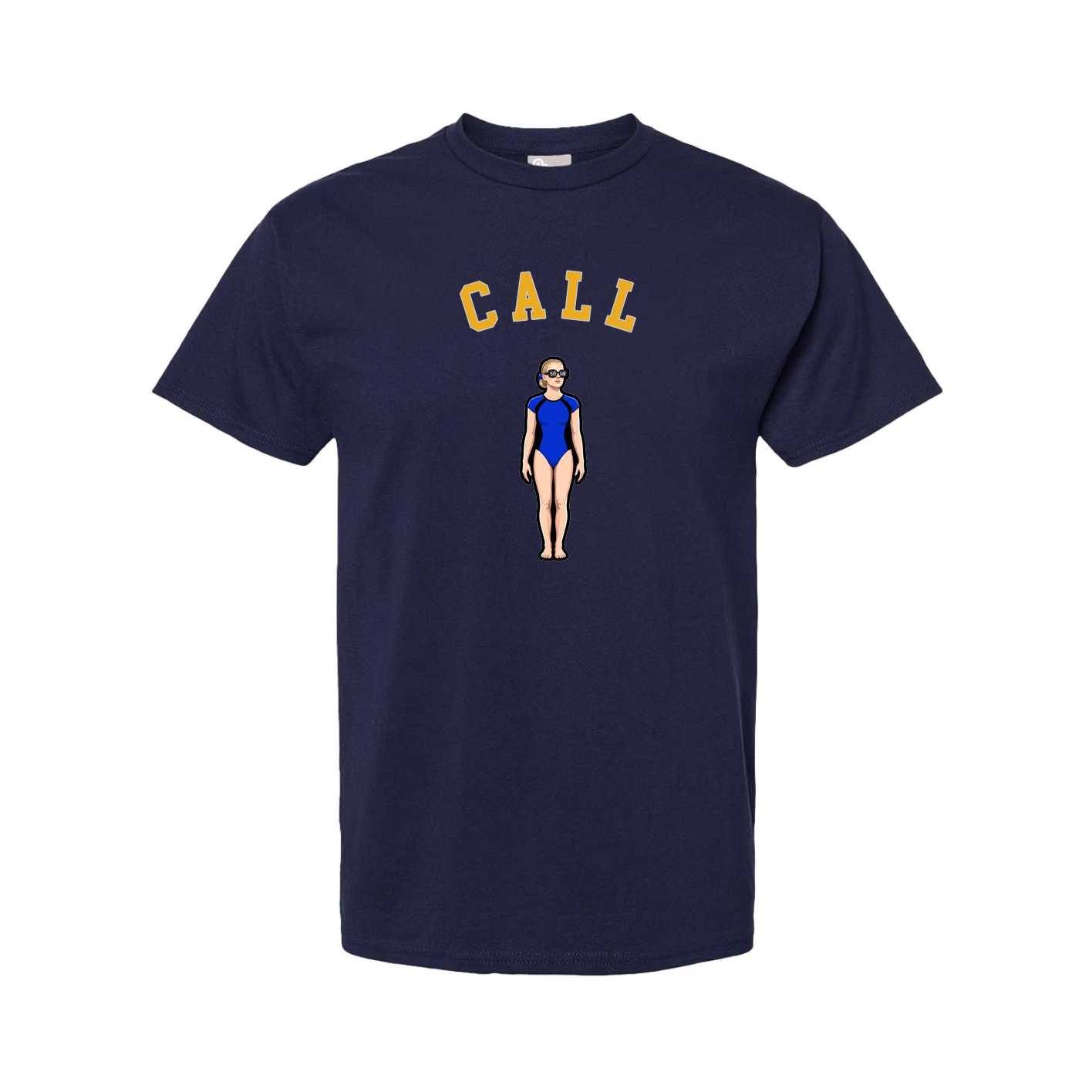 Youth Tee — Shirsey Arch in Navy