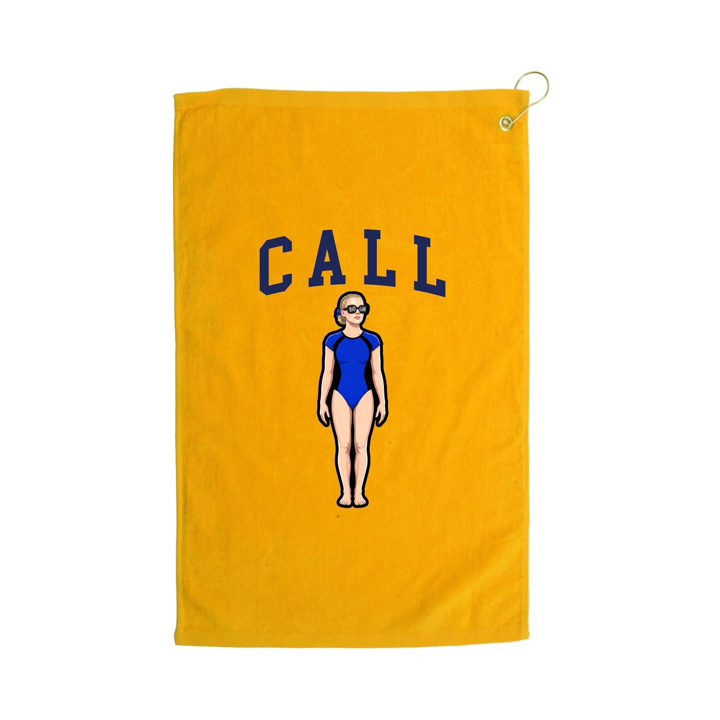 Golf Towel — Shirsey in Gold