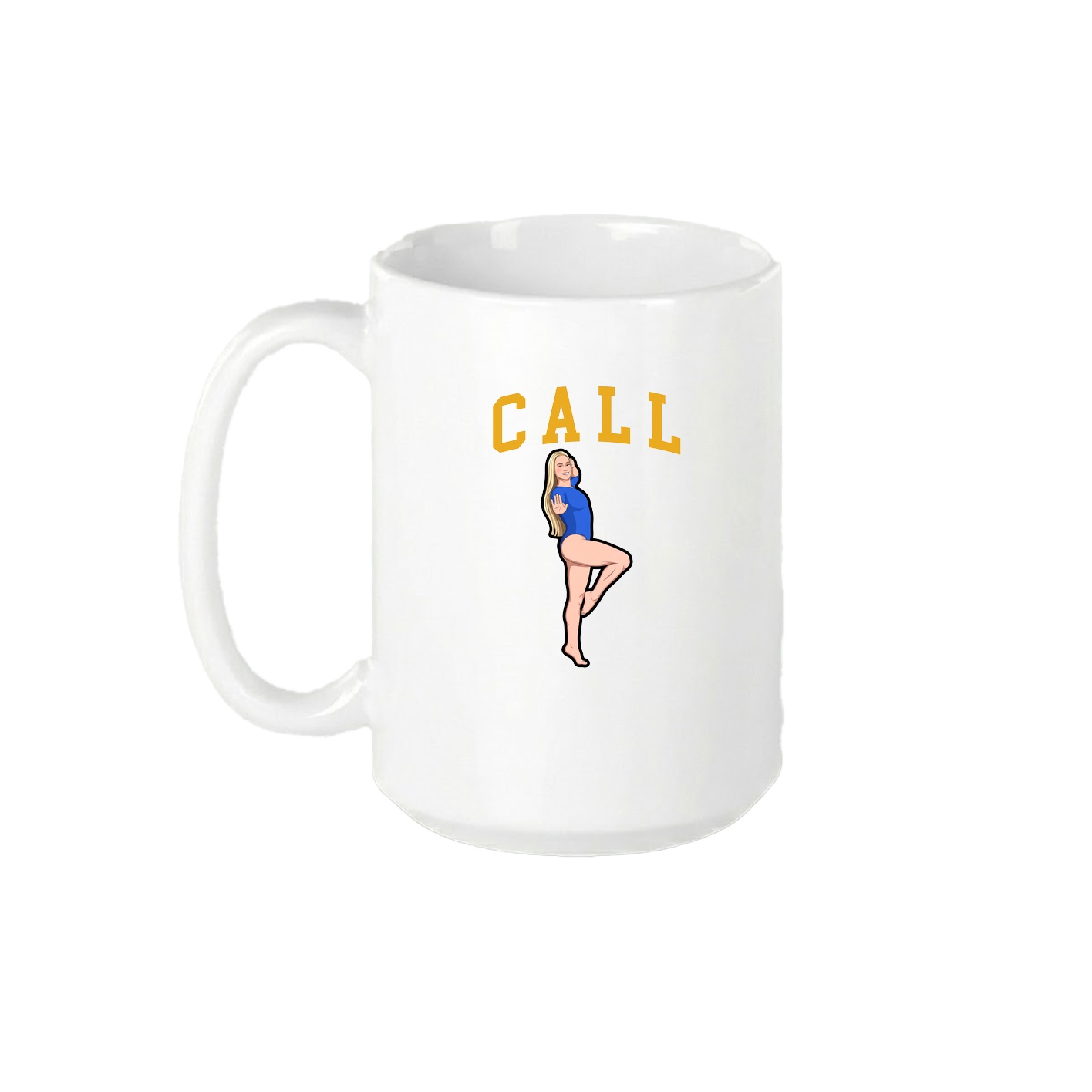 15oz Coffee Mug — Shirsey in White