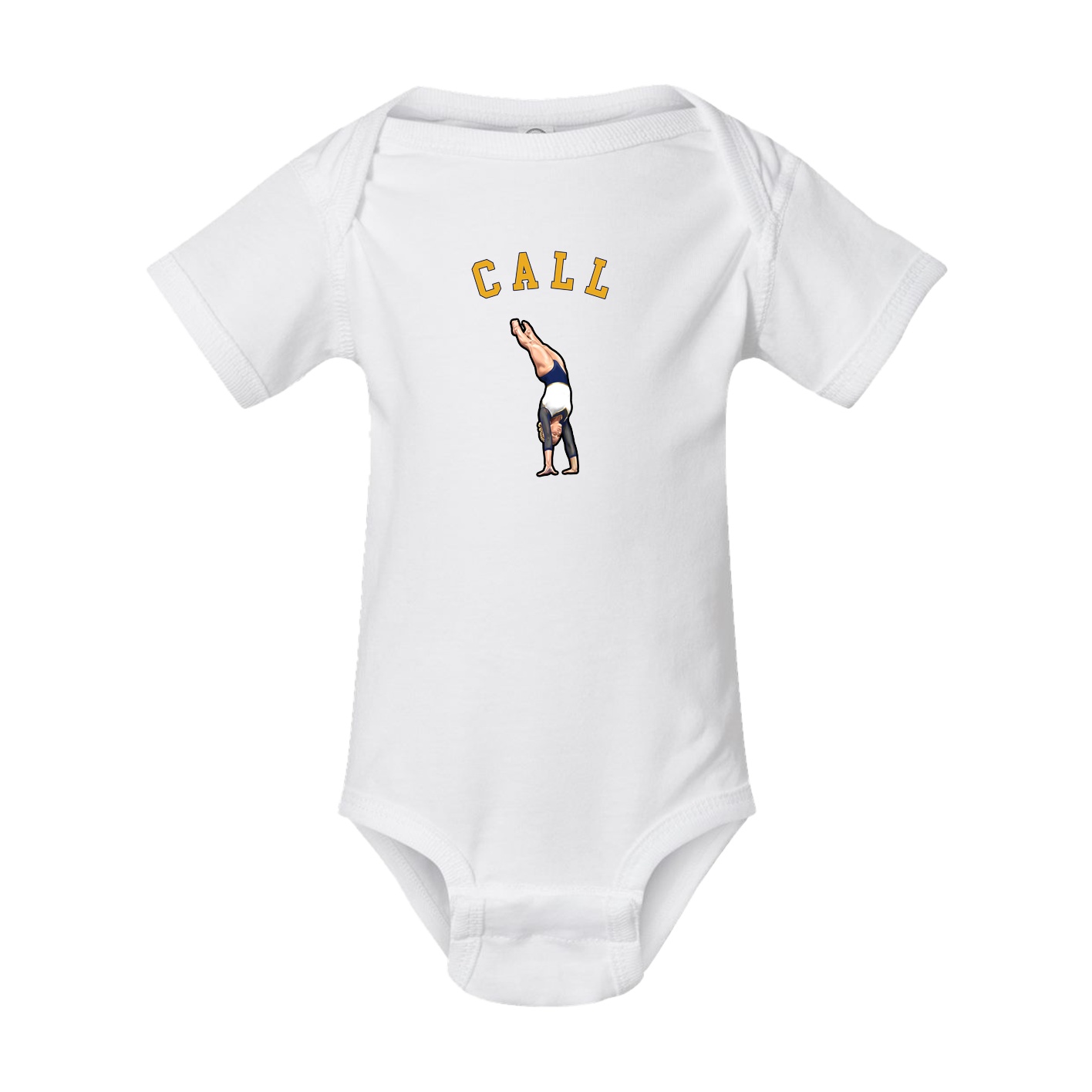 Baby Onesie — Shirsey Arch in White