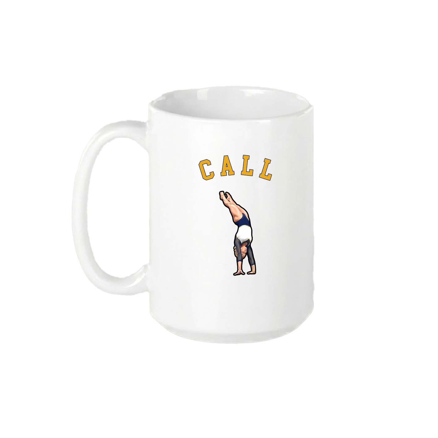 15oz Coffee Mug — Shirsey Arch in White