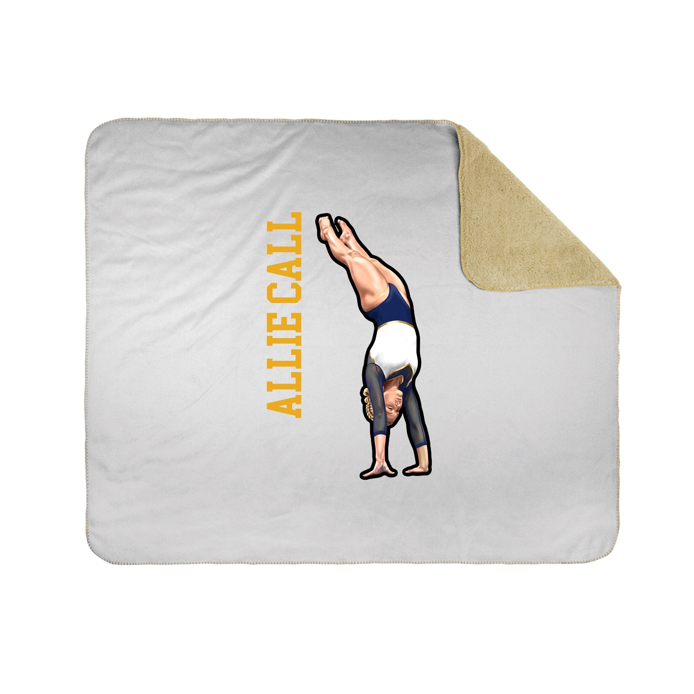 50x60 Sherpa Lined Throw Blanket