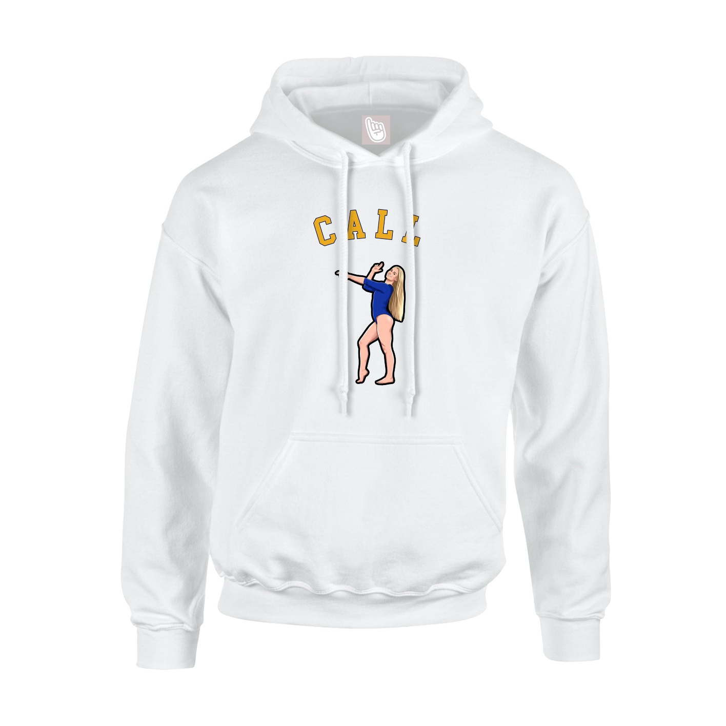 Hoodie — Shirsey Arch in White