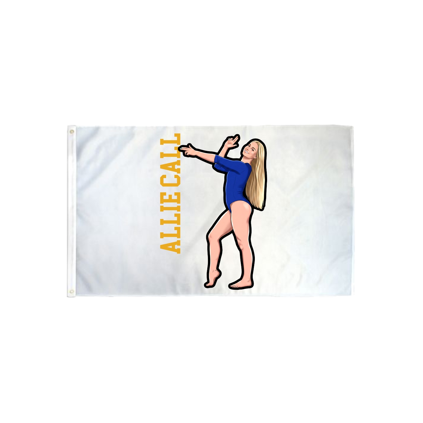 3x5 Flag — Name Vertical in Classic