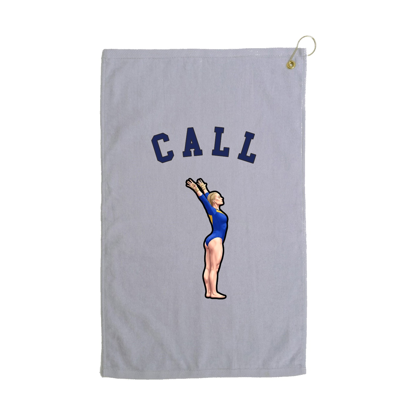 Golf Towel — Shirsey Arch in Grey