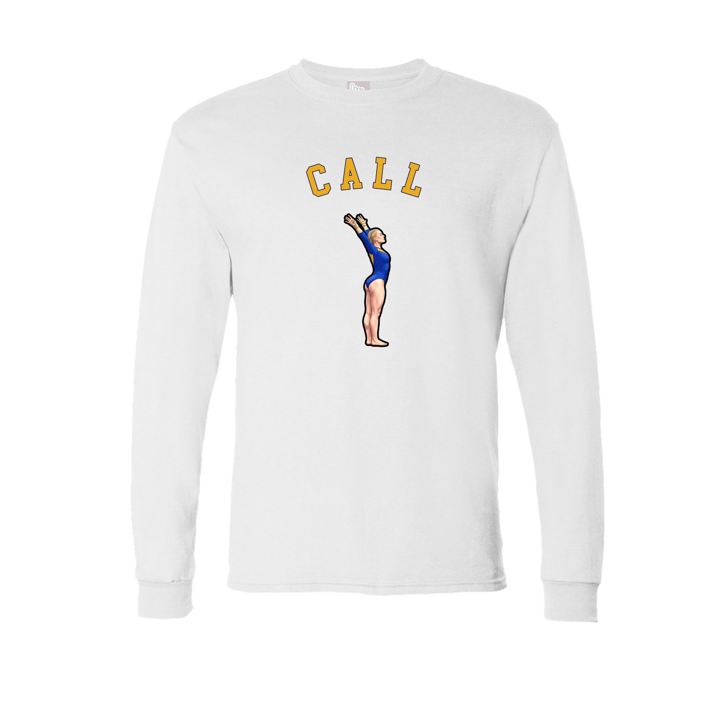 Long Sleeve Tee — Shirsey Arch in White